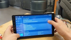 Магнитола для установки в рамку 9 дюймов