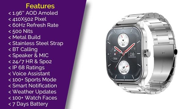 Top 5 Best Smartwatch Under 5000 (2023) ⚡ Best Smartwatch Under 5000 ⚡ Sept 2023 смотреть онлайн