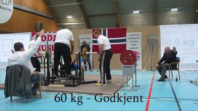 Annelise Gjersdal NM styrkeloft 2010 смотреть онлайн