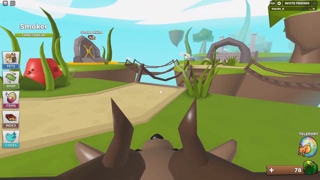 How to get a *FREE* secret pet from world *TWO* [ROBLOX PET HEROES] смотреть онлайн