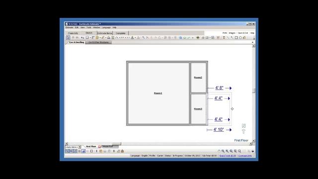 Xactimate Free Demo Floor Plan Sketch! смотреть онлайн