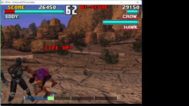 Tekken 3 Force Mode Just Feet for fun (Crow hits its ally)Eddy and Heihachi смотреть онлайн