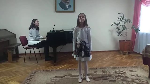 Ой за гаєм, гаєм. Миронюк Валерія 9 років. смотреть онлайн