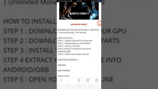 (300)how to download and install Mortal kombat X all gpu very easy on android смотреть онлайн