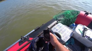 Лодочный электромотор  Minn Kota Endura 34 C2 . Замер скорости на Иртыше .