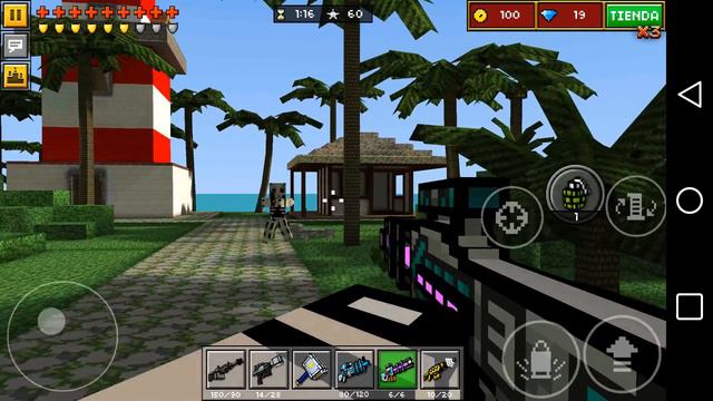Pixel gun 3d 1v1 Con Ibarra Sanchez!😅👍 смотреть онлайн