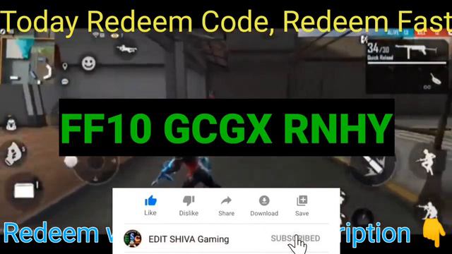 Today Redeem Code Free Fire 🔥 || Please Subscribe For Short & Fast Redeem Codes || #ESG смотреть онлайн