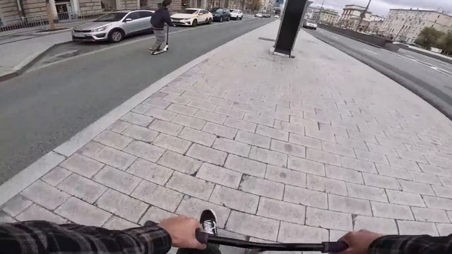 ОТ ПЕРВОГО ЛИЦА ГЛАЗАМИ СУМАСШЕДШЕГО САМОКАТЕРА С КОМАНДОЙ RIDE ACTION смотреть онлайн