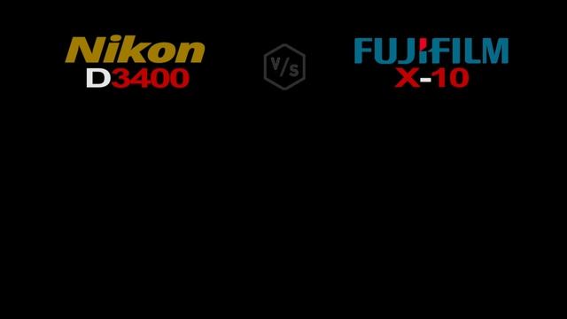 Nikon D3400 vs FujiFilm X-T10 смотреть онлайн