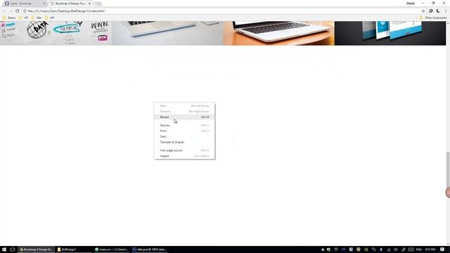 Bootstrap 4 Theme 1 in Arabic #14 - Latest Posts Part 1 - Using Cards смотреть онлайн