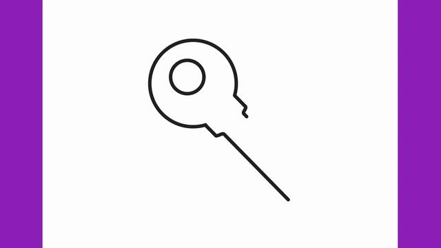 HOW TO DRAW A KEY EASY смотреть онлайн