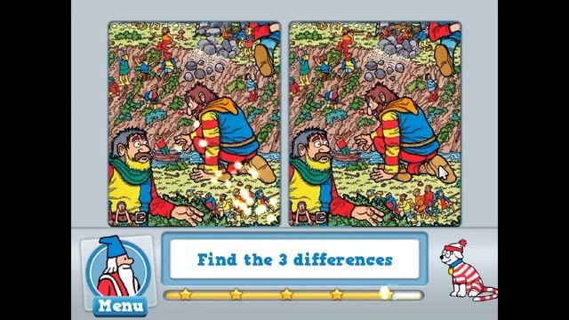 Where's Waldo: The Fantastic Journey - Spot the 7 Differences! смотреть онлайн