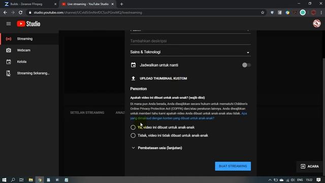 Live Streaming Youtube With IP Camera Using FFmpeg смотреть онлайн