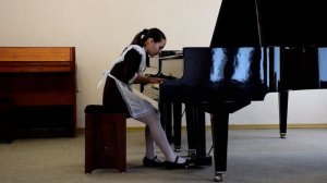 Д.Кабалевский Прелюдия, соч. 5, № 4, исполняет София Бахишева