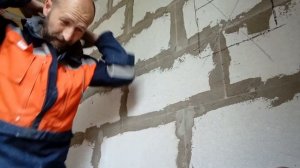 Быстрая шлифовка газобетона болгаркой без пыли своими руками