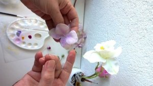 ОРХИДЕЯ из Холодного фарфора ,а также небольшой бонус! (часть 2).mp4