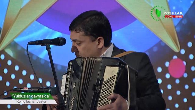 Umrzoq Quvvatov - Nurli Yuzlar | Jonli Ijro || Yulduzlar Davrasida