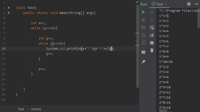Java || Nested Loops смотреть онлайн