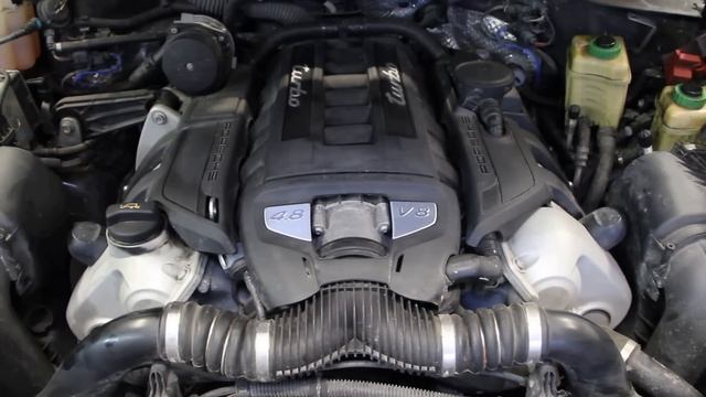 Porsche Cayenne Turbo V8 958 Motor Test Probelauf engine running sound www.klassencarparts.com смотреть онлайн