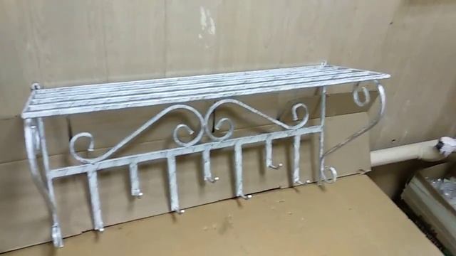 НАСТЕННАЯ белая вешалка для одежды в прихожую смотреть онлайн