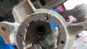 Газель Бизнес. Полный привод.развалился подшипник переднего моста,замена.