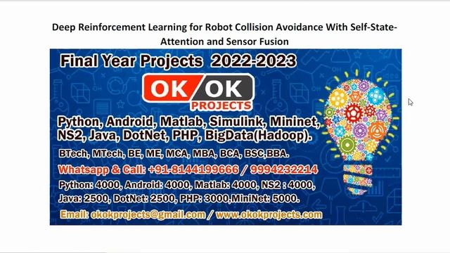 Deep Reinforcement Learning for Robot Collision Avoidance With Self State Attention and Sensor Fusi смотреть онлайн