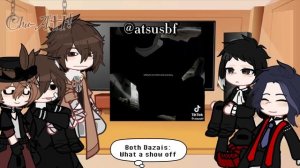 Past PM react to future Dazai ||BSD|| ||Soukoku|| ||Angst||