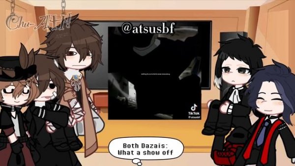 Past PM react to future Dazai ||BSD|| ||Soukoku|| ||Angst||