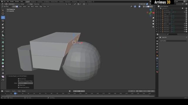 Blender Max Tips for Manual Retopology Part 2 смотреть онлайн