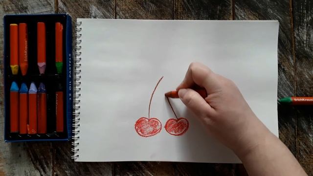 Как нарисовать вишню смотреть онлайн