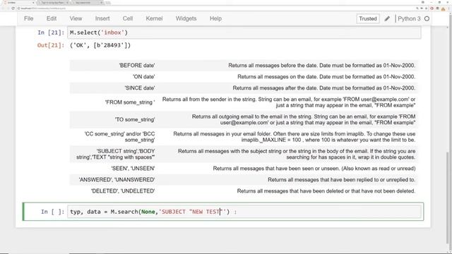 3 Receiving Emails with Python смотреть онлайн