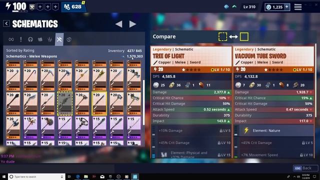 New Tree of Light Sword and Banner / Fortnite Save the World смотреть онлайн