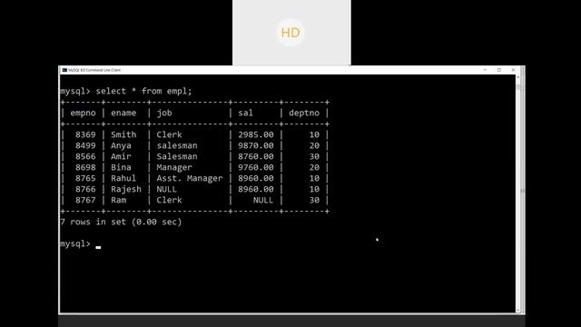 cl11 MYSQL PArt 2 Aggregate Functions смотреть онлайн