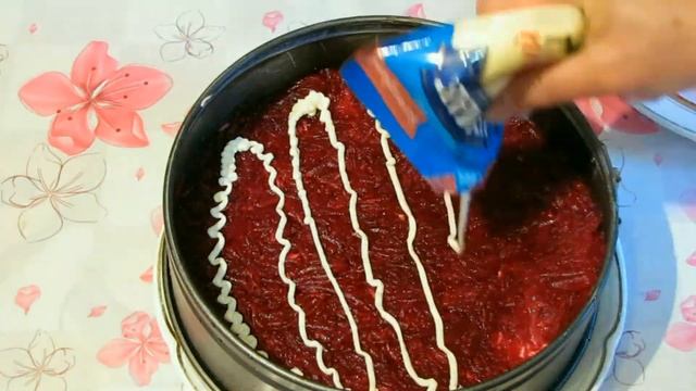 Салат "Королева". На Праздничный Стол. Видео Рецепт. Queen Salad. On Holiday Table. смотреть онлайн