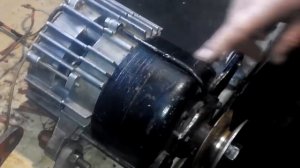 Генератор Г-309 від трактора Т-150 для вітряка.Підключення конденсаторів.