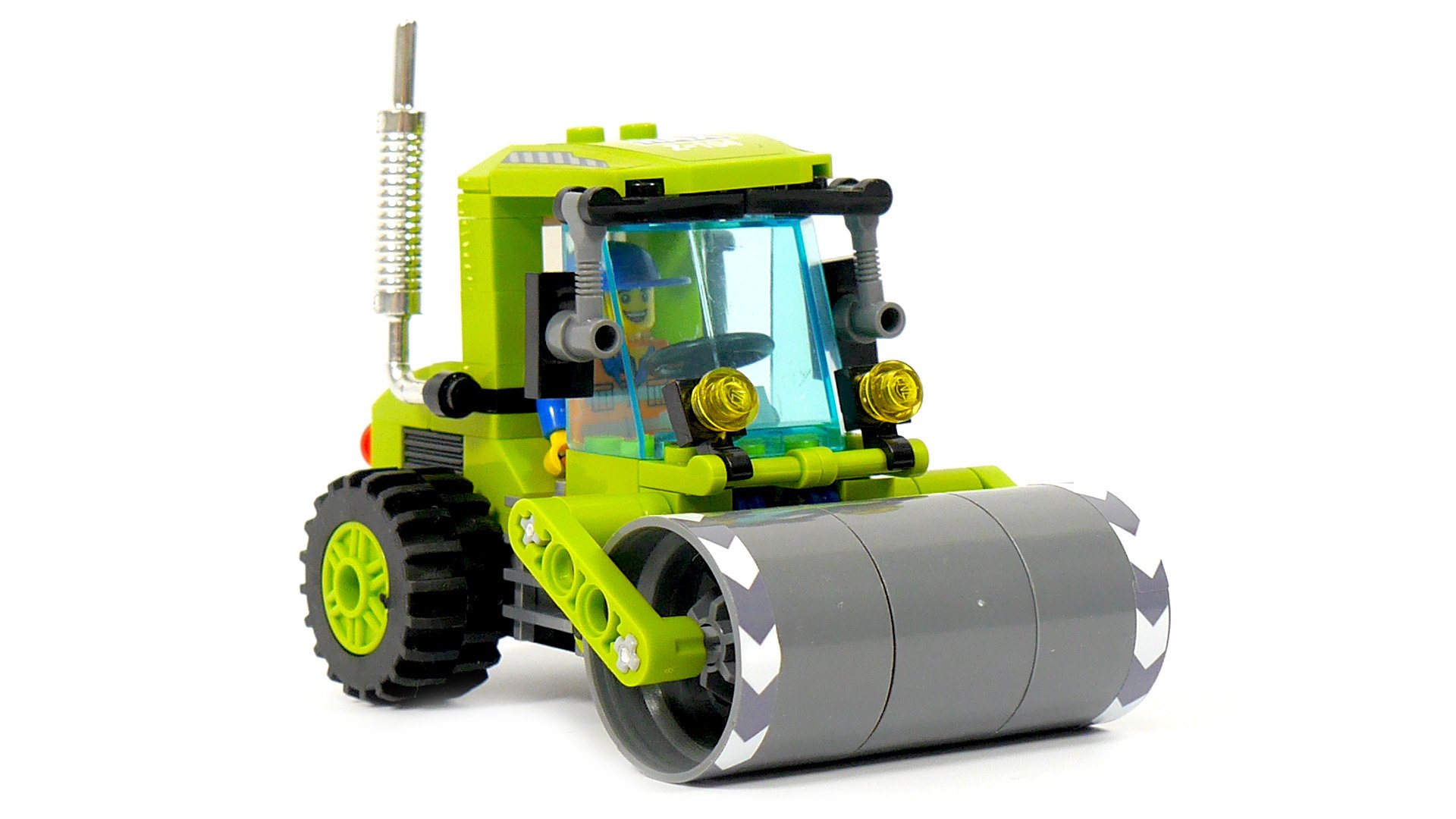 Собираем Lego дорожный каток - ENLIGHTEN 1104