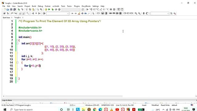 117) C Program To Print The Element Of 3D Array Using Pointers смотреть онлайн
