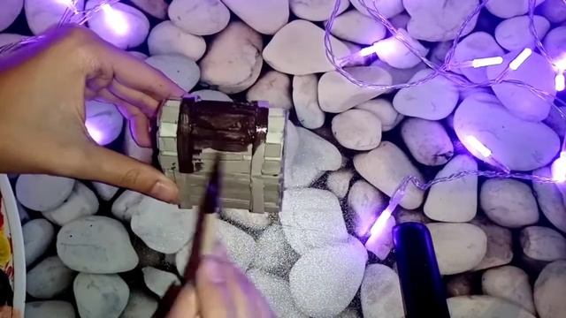 DIY Сундучок из картона