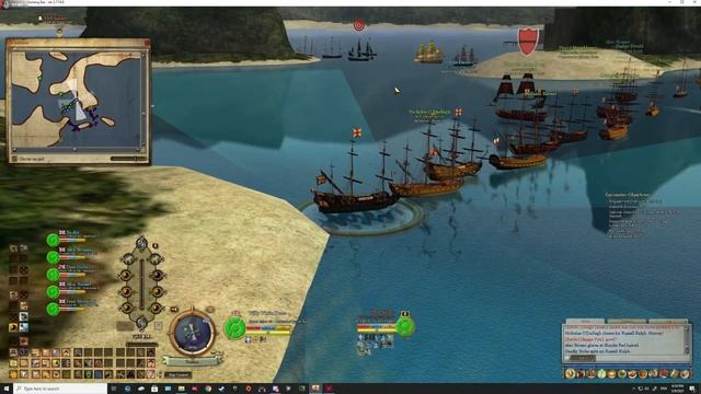 Pirates of the Burning Sea. Battle for Nassau. Pirates attack Brits. смотреть онлайн