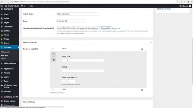 Podcast creation - Kentha Music WordPress Theme смотреть онлайн