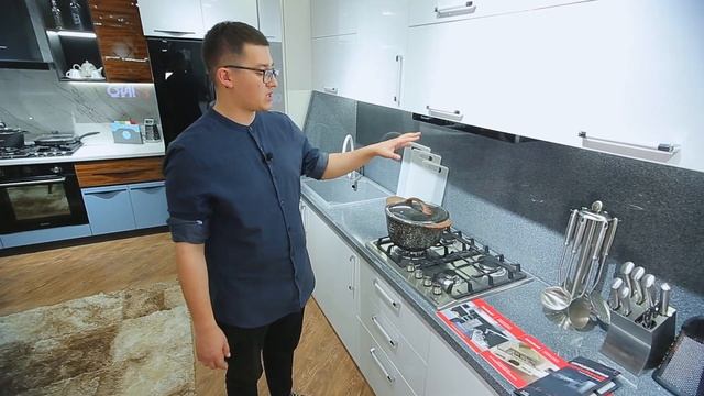 Обзор кухонной гарнитуры в стиле хай-тек смотреть онлайн