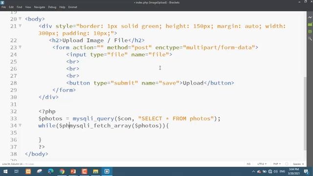 Insert Image to MySQL and Display in PHP MySQL || Sir Saif || Image Upload смотреть онлайн