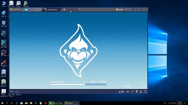 Real Racing 3 - How to fix error in Bluestacks problem can't download the assets ??? смотреть онлайн