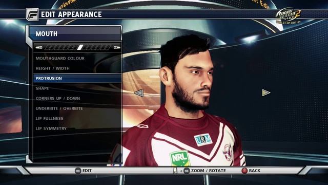Jesse Sene-Lefao | Remake Tutorial Player Creator | Rugby League Live 2 смотреть онлайн