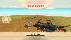 T-REX VS ANIMALS - Animal Revolt Battle Simulator #arbs #animalrevoltbattlesimulator