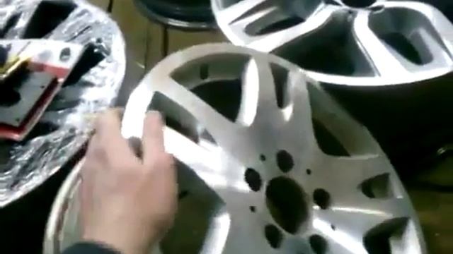 станок для проточки дисков (демонстрация работы) смотреть онлайн