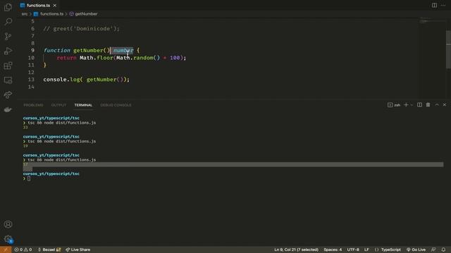 Funciones en Typescript - Curso de TypeScript desde cero смотреть онлайн