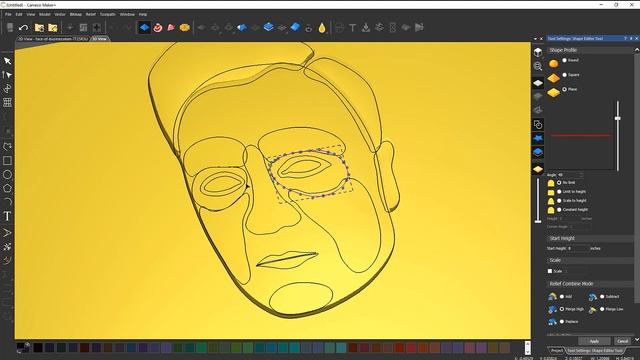 Carveco Maker Plus: Face Modelling Tutorial смотреть онлайн