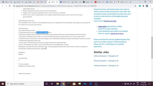 2020 Daily IT jobs Updates |Software Engineer/Developer jobs| Freshers Can Apply |27th June| смотреть онлайн