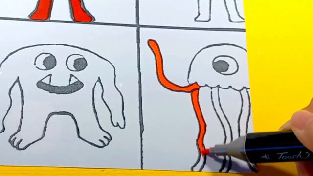 Garten Of Banban 4 Coloring Pages - How to Color Monsters and Bosses смотреть онлайн